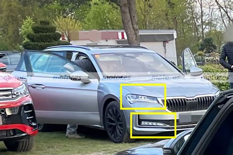 El Nuevo Skoda Superb Combi 2023 Se Revela En Una Interesante Foto