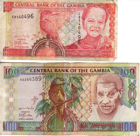 Gambian dalasi - currency | Flags of countries