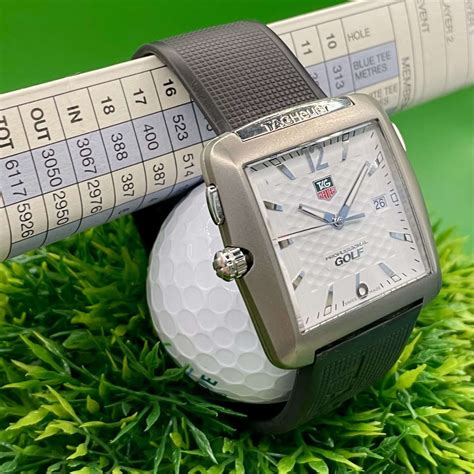 Tag Heuer Tiger Woods Golf Watch WAE1112 - Cougar Watches and Clocks