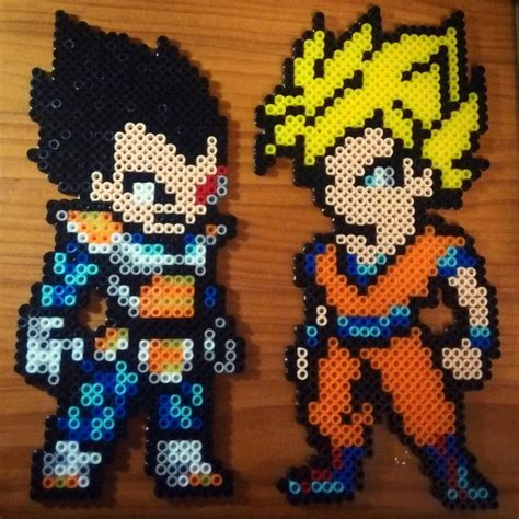 Goku Saiyan God Hama Beads Dragon Ball Goku Perler B Nbkomputer