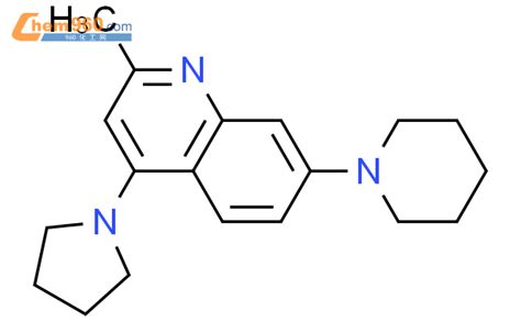 581066 10 6 Quinoline 2 Methyl 7 1 Piperidinyl 4 1 Pyrrolidinyl