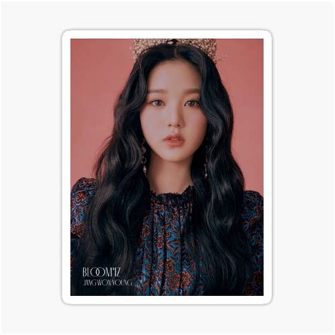 Izone Fiesta Jang Wonyoung Sticker For Sale By Beckeatryan Redbubble