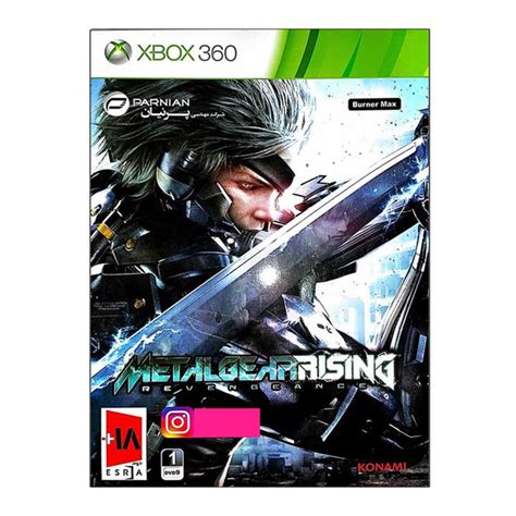 بازی Metal Gear Rising Revengeance مخصوصxbox360 نشر پرنیان فروشندگان و قیمت بازی Xbox