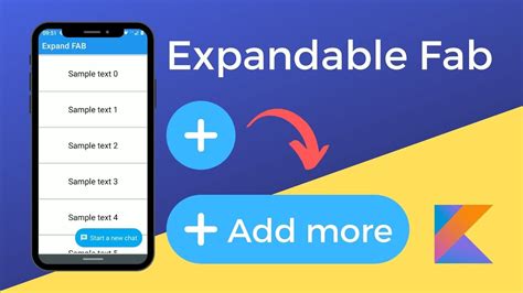 Easy Expandable FAB Floating Action Button Tutorial In Android Studio