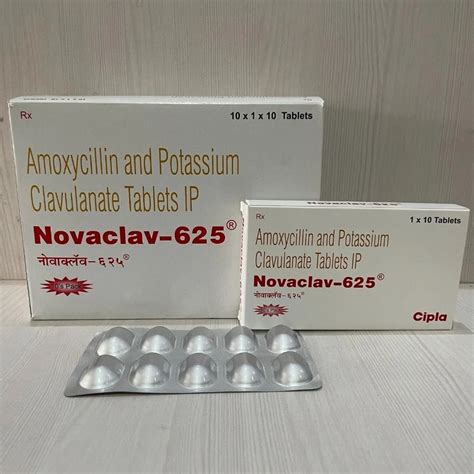 10 Tablets Amoxycillin Potassium Clavulanate Tablets Ip 625 Mg At Rs 189 Box In Kolkata