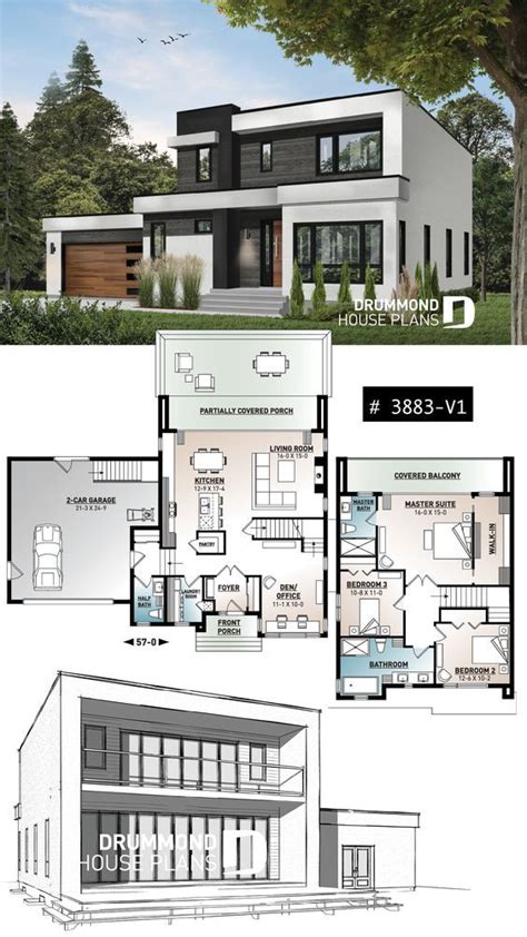 Planos De Arquitectura De Casas Modernas