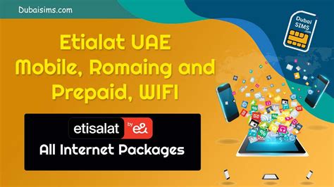 Etisalat Internet Packages & Plans (2024) - Dubai Sims