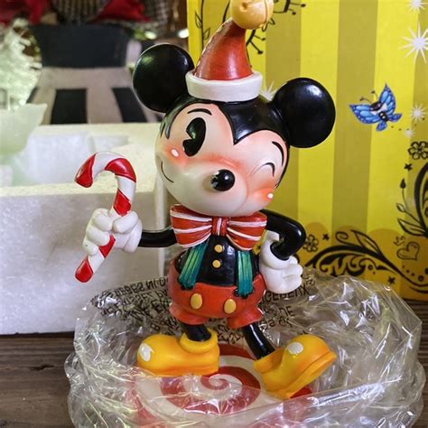 Enesco Holiday Enesco The World Of Miss Mindy Christmas Mickey