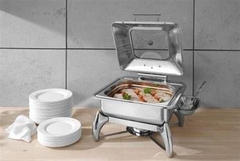 Inductie Chafing Dish Gn Met Onderstel Bol