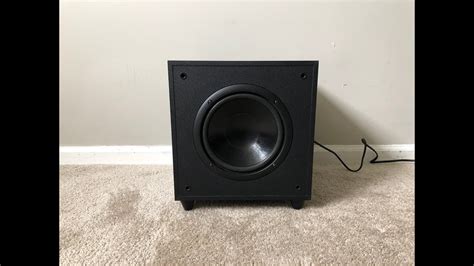 Dcm Cinema Home Theater Powered Active Subwoofer Youtube