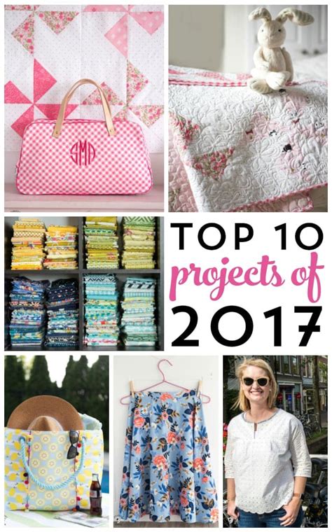 Top 10 Sewing Projects Of 2017 The Polka Dot Chair