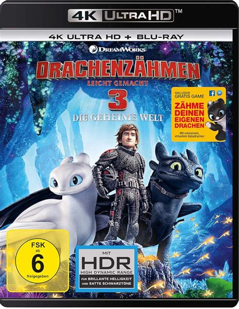 Drachenzähmen Leicht Gemacht 3 Die Geheime Welt 4k Uhd Review