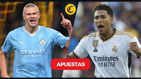 Apuestas Manchester City Vs Real Madrid Cuotas Del Partido De