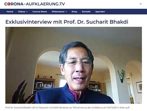 Exklusiv Interview Mit Prof Dr Sucharit Bhakdi TrueVid 2020