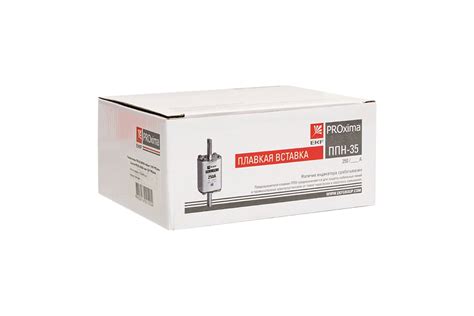 Плавкая вставка EKF ППН-35 250/100А габарит 1 fus-35/250/100 - выгодная ...