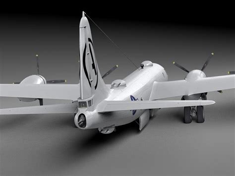 Boeing B-29 Superfortress Bomber 3D Model $149 - .3ds .c4d .fbx .lwo ...