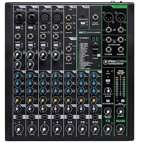 Mackie PROFX10 V3 Mixer 100 Channel Reverb