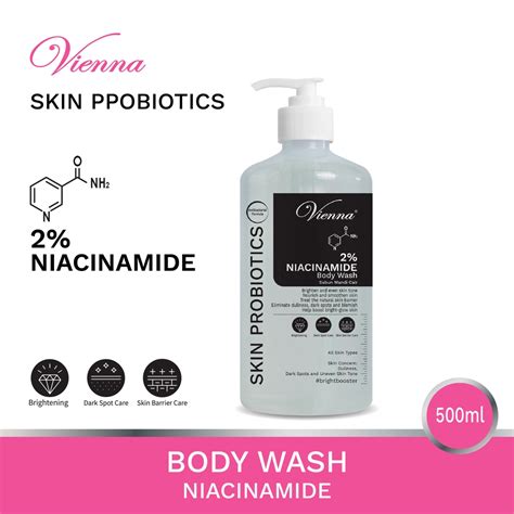 Jual Vienna Skin Probiotic Body Wash Jeju Cica Niacinamide Ml