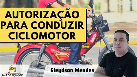 Autoriza O Para Conduzir Ciclomotor Youtube