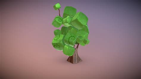 Cartoon Tree 3d Model By Hbestil 7a07bca Sketchfab