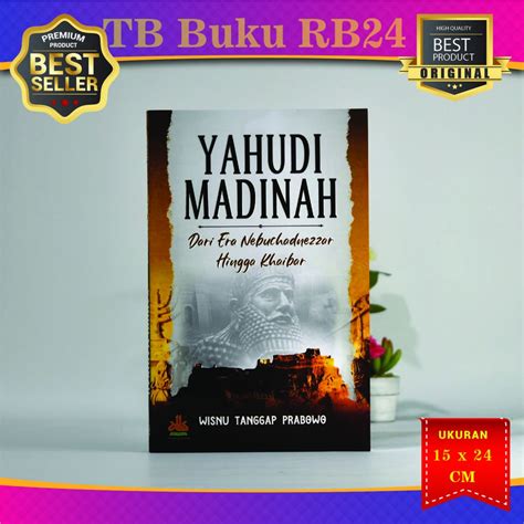 Jual ORIGINAL Buku Sejarah Kaum Yahudi Madinah Dari Era