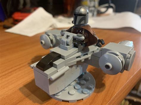 Custom Lego MOC Star Wars Mandalorian Razor Crest Mini Fighter | Custom ...