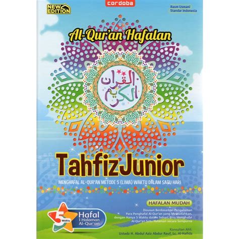 Jual Al Quran Cordoba Tahfiz Junior Al Quran Hafalan Anak Al Quran