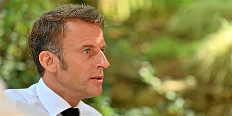 Emmanuel Macron Notre Diplomatie Est Claire Mais Le Temps Nest