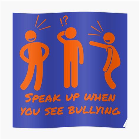 Stop Bullying Speak Up When You See Bullying Premium Matte Vertical Poster Sold By Ki Adi