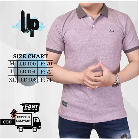 Jual Polo Shirt Pria Lengan Pendek Pria Polos Kerah Kaos Kerah