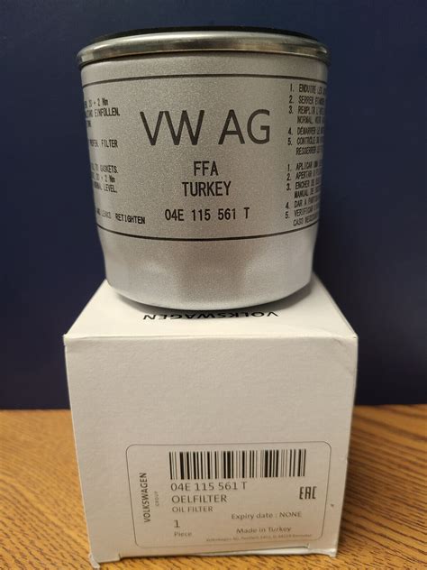 VW OIL FILTER 04E 115 561 T Jetta Golf Taos | eBay