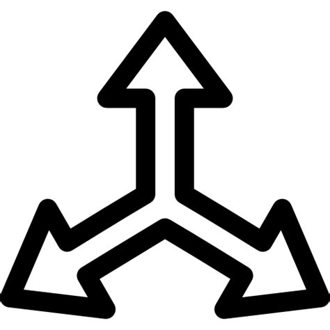 Three Arrows Free Icon