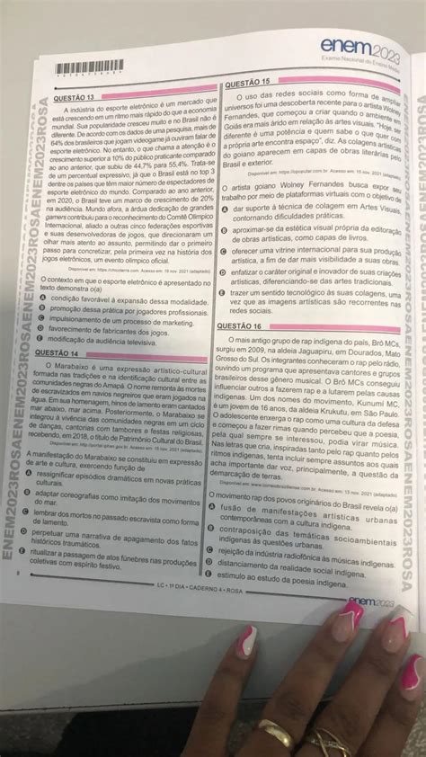 Inep Aciona Pf Por Suposto Vazamento Da Prova De Reda O Do Enem O