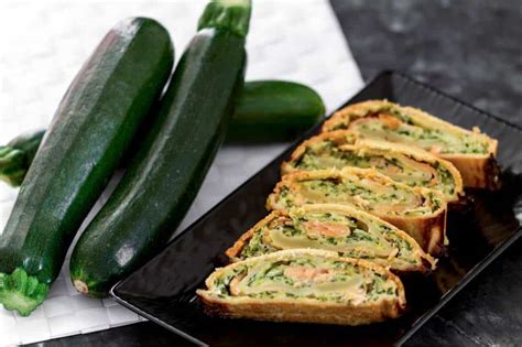 Torta Salata Rotolo Di Zucchine E Salmone