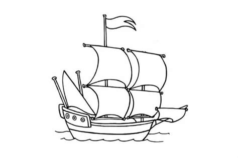 Desenhos De Barcos E Navios Para Colorir