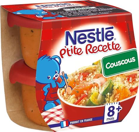 Nestl B B P Tite Recette Couscous Plat Complet D S Mois X G