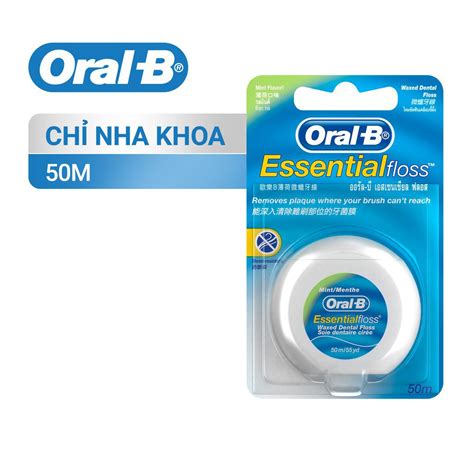 Oral B Essential Floss 50m Shopee Malaysia