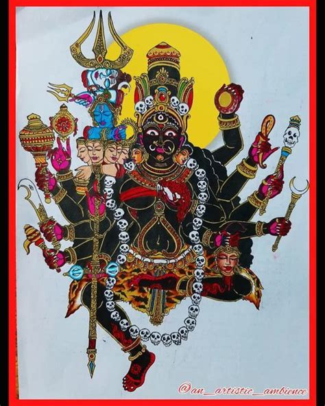 Pin By Somenath Bose On Kali Goddess Artwork Saraswati Goddess God