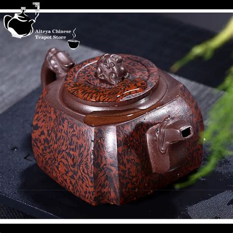 Yixing Clay Teapot Handmade Clay Purple Clay Dragon Walk The World