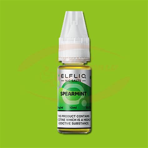 Elf Bar Elfliq Ml Mg Spearmint Ethnic World