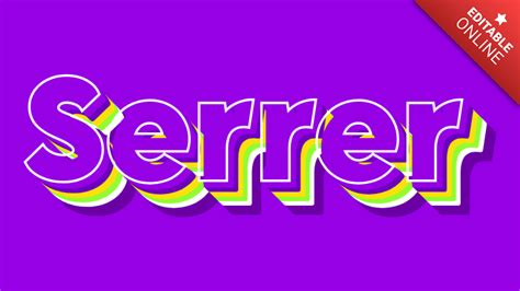 Serrer Effet D Violet Avec Couleurs Superpos Es G N Rateur D Effet