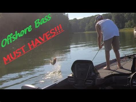 Top Baits For Offshore Bass Fishing Patoka Lake Youtube