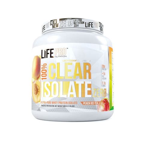 Life Pro Clear Isolate Zero G Lp Nutrition