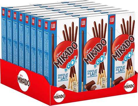 LU Mikado Pocket Chocolat Au Lait Format Poche Biscuits Pour Le