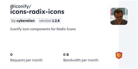 @iconify/icons-radix-icons CDN by jsDelivr - A CDN for npm and GitHub