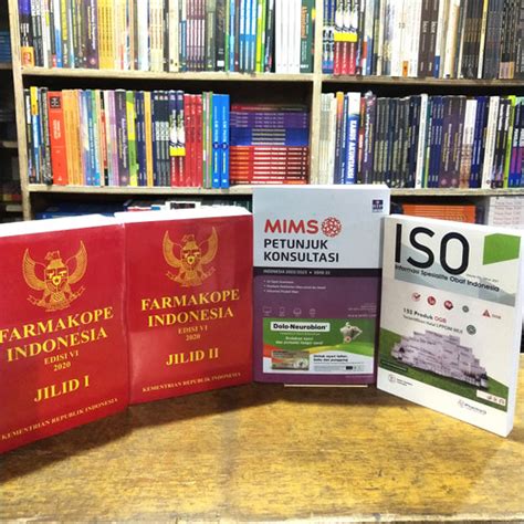 Jual Buku Paket Farmasi Farmakope Indonesia Edisi Vi Tahun Mims