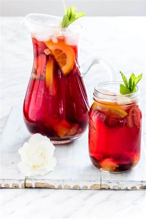 Non Alcoholic Sangria Sangria Mocktail Recipes From A Pantry