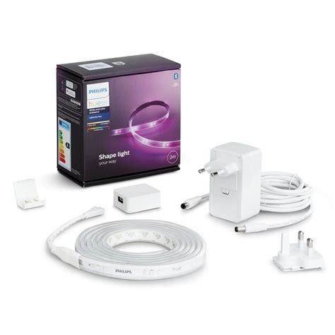 Philips Hue Lightstrip Plus Tira LED RGB Con Alimentador 2m