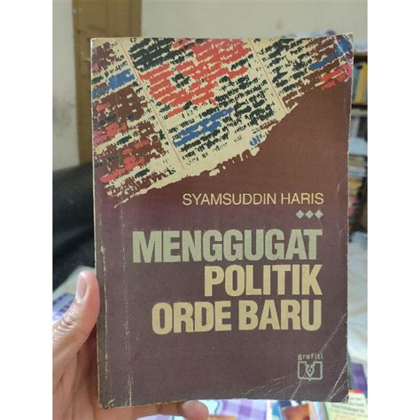 Jual POLITIK INDONESIA MENGGUGAT POLITIK ORDE BARU PEMERINTAHAN