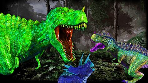 Dinosaurs Fighting Videos for Children | 3D Animation Cartoon Dinosaur ...